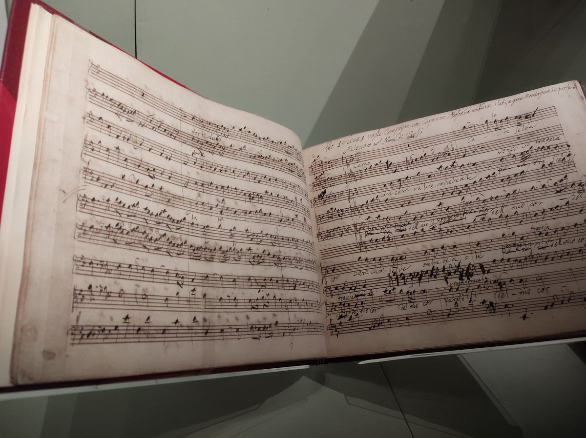 Musical manuscript by Handel